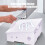 Laptop Stand,Monitor Riser,Desktop Storage Shelf,Ergonomic Wood-Plastic Laptop Holder,Space-Saving White Organizer 5