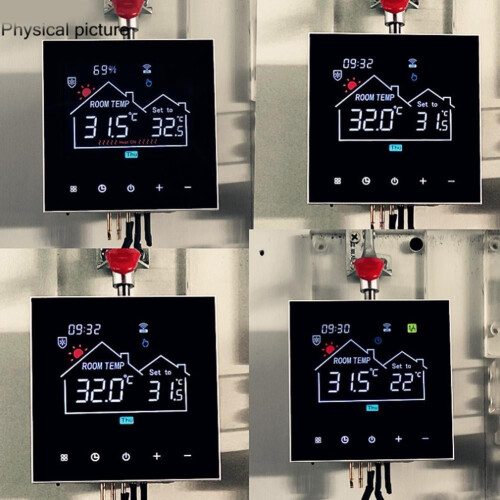 Smart Thermostat With Wifi Connectivity And User Friendly Touch Screen 1