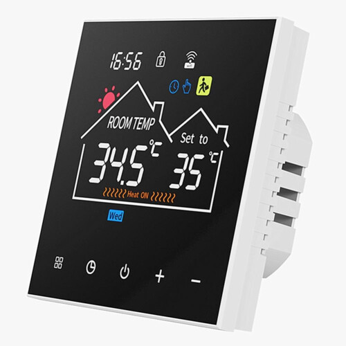 Smart Thermostat With Wifi Connectivity And User Friendly Touch Screen 2