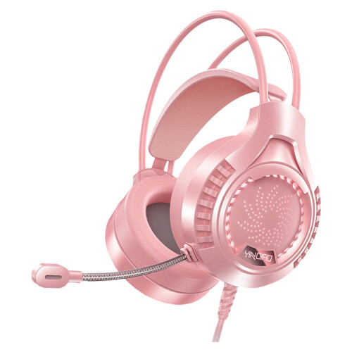 Jacenvly wireless earphones for gaming pink 2