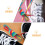 Hockey Flat Shoelaces Polyester Rainbow Gradient 3