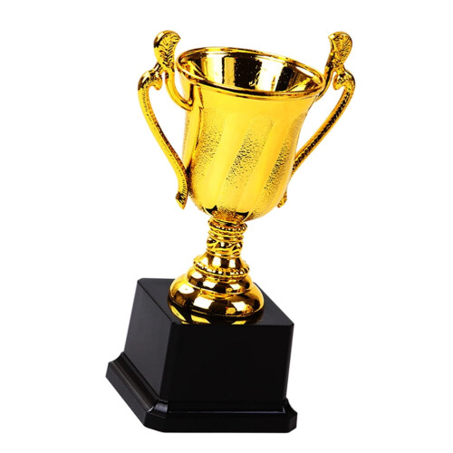 Plastic Mini Trophy Black 1 Pack 2