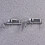 Presser Foot for Sewing Machine Silver Open Toe 2 Pcs 8