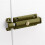 Stainless steel spring bolt distribution box semi-automatic locking small bolt 4