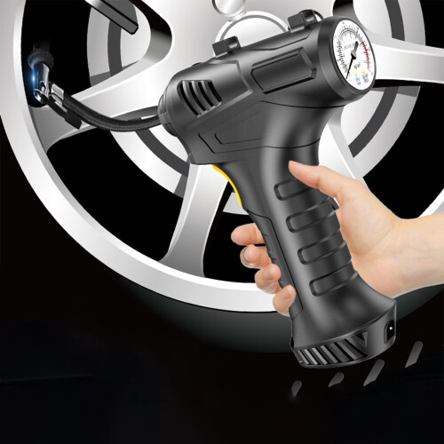 Portable Tire Inflator 150 PSI with LED Light Auto Stop 2