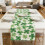 Shamrock St. Patrick's Day table runner 13x47.24 in 5
