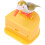 1Set Cartoon Bird Shape Plastic Toothpick Holder Press-Type Toothpick Dispenser for Kitchen Use 7