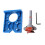 HEMOTON Key Pocket Hole Locator Precision Punch Tools Woodworking Gadgets 4