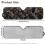 Foldable Camo Windshield Sun Shade for Jeep and Gladiator 7