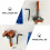 HEMOTON Key Pocket Hole Locator Precision Punch Tools Woodworking Gadgets 5