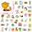 Cartoon Animal Stickers Pack 50 Pieces 6