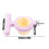Bird Cage Feeder Bowl with Perch for Cockatoo Conure 2