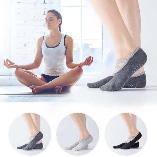 Κάλτσες Pilates, Κάλτσες Grip, Κάλτσες Γιόγκα για Γυναικεία Αντιολισθητικά, 2