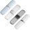 uxcell4pcs Διαφανείς μαύρες θήκες οδοντόβουρτσας ταξιδιού – Φορητά πλαστικά 7
