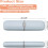 uxcell4pcs Διαφανείς μαύρες θήκες οδοντόβουρτσας ταξιδιού – Φορητά πλαστικά 8