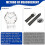 Watch Spring Bar Tool Stainless Steel 41 pcs 6