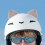 Orecchie decorative per casco, grigie, ornamento portatile per bicicletta 5