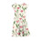 Mädchenkleid mit Blumenmuster, Volantärmeln und 2