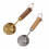 14 ML Kitchen Measuring Spoons with Solid Wood Handles Precise Textured Cups 13