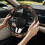Fluffy Mushroom Steering Wheel Cover 15 inch 3