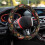 Fluffy Mushroom Steering Wheel Cover 15 inch 4