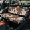 UTV Seat Covers Brown Cow Print Polyester 2-Piece 3