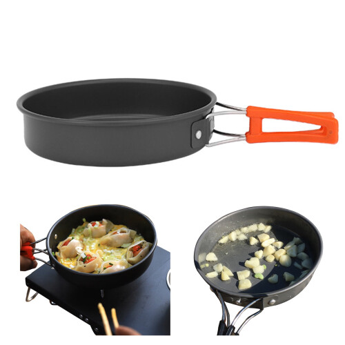 Nonstick Camping Frying Pan Portable Foldable 10-inch 1