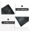 Drawstring Mesh Bag for Snorkeling 2 pcs 50x25x0.1 cm Black 3