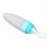 silicone dispensing bottle for food squeezing Blue 1Pcs 4