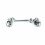 Securit Chrome Cabin Hook 1