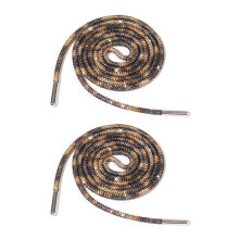 2er-Pack glitzernde Strass-Schnürsenkel, 140 cm, funkelnde Schnürsenkel, runde Bling-Bling-Schnürsenkel für Sneaker und Hoodies