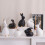 Ceramic Bunny Figurine Porcelain White Style A 2