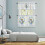 Easter Rabbit Kitchen Curtains and Valances Set Yellow 6