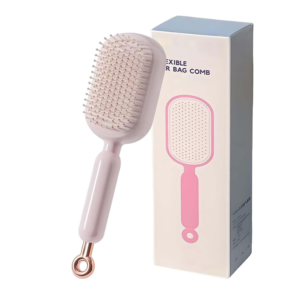 Retractable Air Cushion Massage Comb for All Hair Types