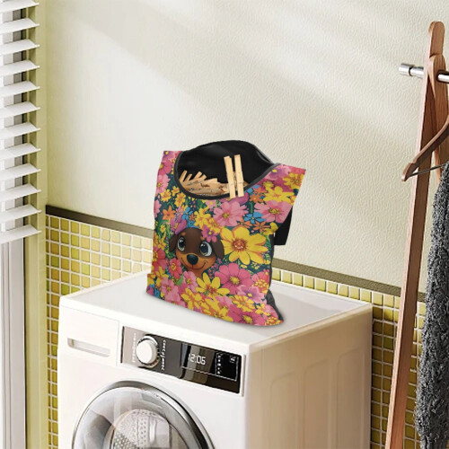Dachshund Clothespin Storage Bag Heavy Duty 2 Pack 1