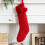 Extra Large 46cm Red Knitted Christmas Stocking 3