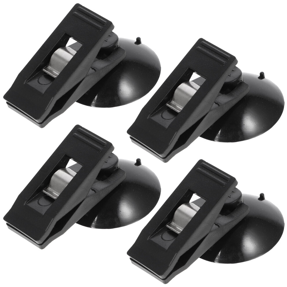 4Pcs Car Suction Cup Ticket Card Holder Clip Visor Wallet Clamp 9493189700303