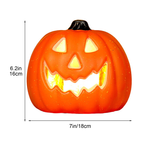 Pinkunn LED-pumpalyktor Halloweendekoration 6 st 2