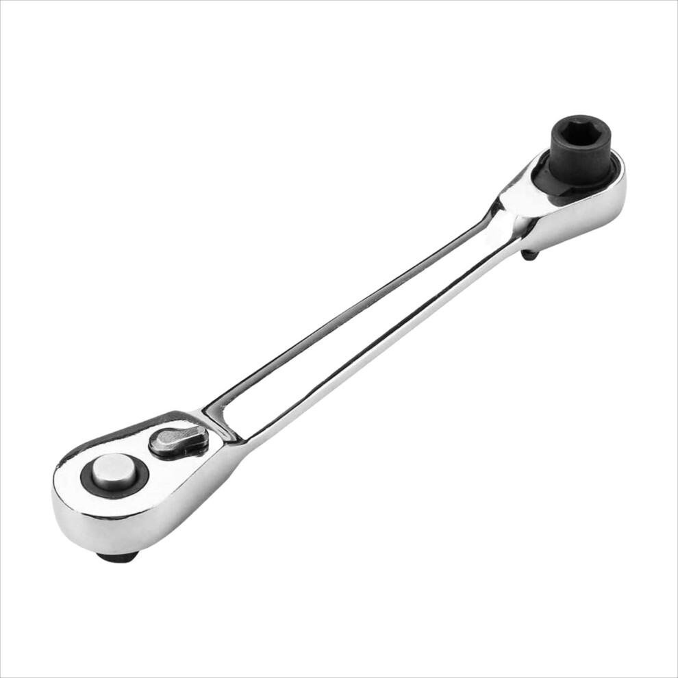 Universal Wheel, Mini Ratchet Wrench, Batch Head Handle Repair Tool | Multifunctional Head | For Portable Travel 9493189703397