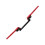 22M Motorcycle Handlebar Premium Detachable Practical Replacement Handle Bar Red 5
