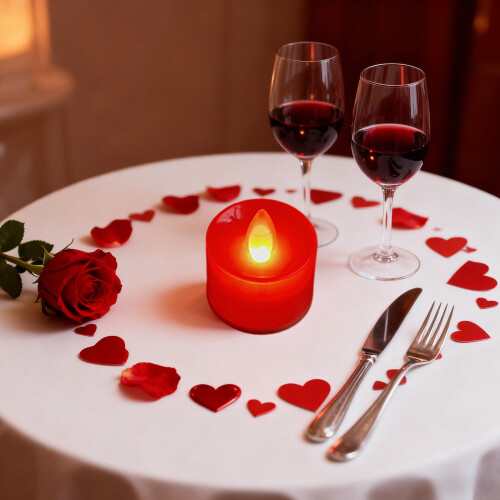 LED Candle Lights Romantic Wedding Birthday Decor 2