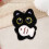 White Doll Keychain with Big Eyes Squeaking Soft Fabric 3