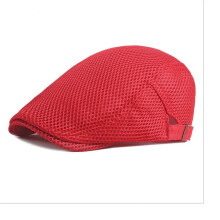 Ademende mesh zomerhoed voor heren, platte pet, baret, Ivy Gatsby pet, Newsboy pet, Cabbie pet