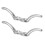 Watercraft Cleat Silver 2 Pieces 4