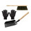 Fireplace Tools Set Ash Indoor Fireside Accessories for Dust Cleaning Indoor 4