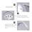 8pcs Lid Button Pot Holder Knob Stainless Steel 6