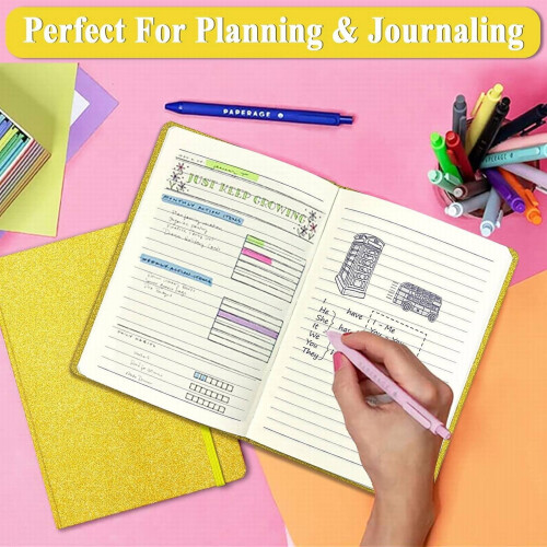 Glitter Notebook A5 Hardcover Ruled 240 Pages 2