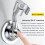 Adjustable ABS Shower Head Holder with Strong Suction Cup for Bathroom Use 8