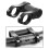Handlebar Stem Mount Adapter Folding Bike Extender Black 4