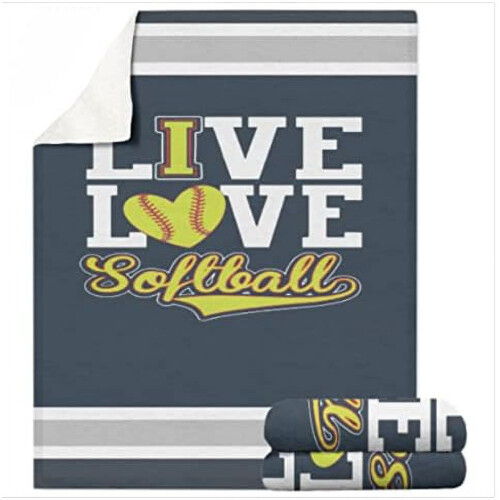 Couverture de softball en polaire microfibre 40 x 50 pouces 1